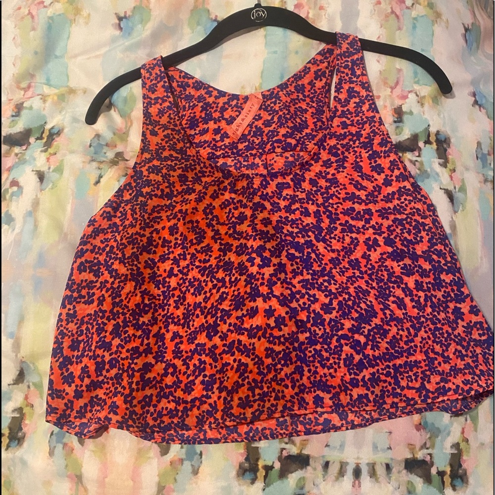 Floral crop top